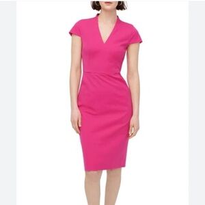 J. Crew V-Neck Sheath Dress